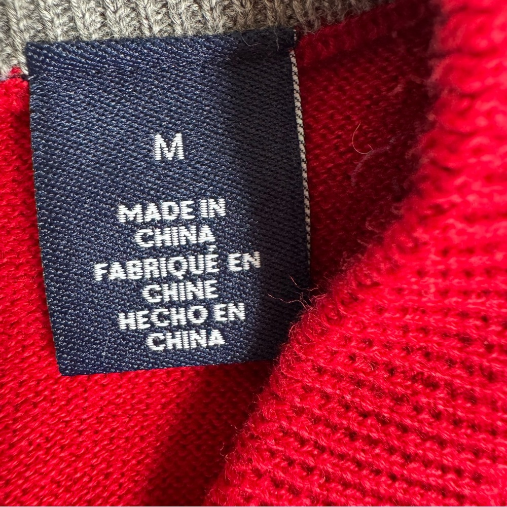 Chaps Red V-Neck Sweater Vest Men’s Size Medium Excellent condition - Picture 4 of 6